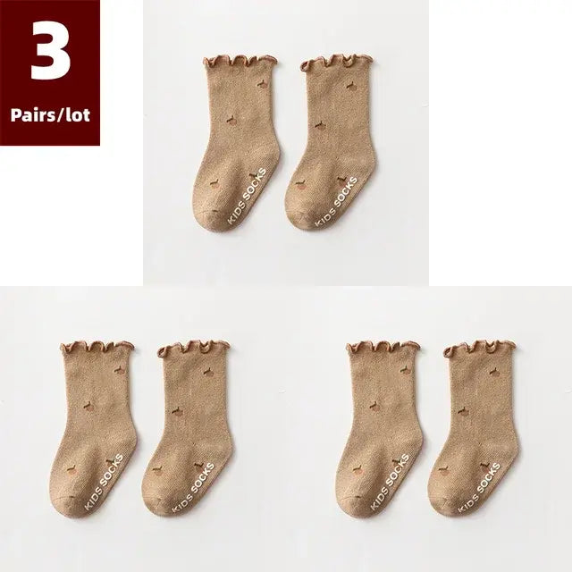 3 Pairs Printed Socks